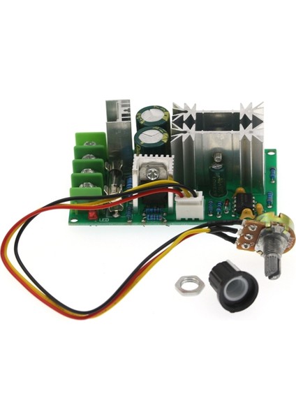 Dc Motor Hız Kontrol Anahtarı Akım Voltaj Regülatörü 10-60V Pwm Yüksek Güç Sürücü Modülü 60A 12V 24V 36V 48V