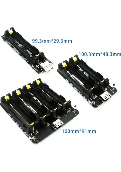18650 Lityum Güç Kaynağı Genişletme D 5V V3 Geliştirme D Güç Kaynağı ESP32/ Raspberry Pi 3/uno 2 Kanal Için Tutucu(Yurt Dışından) fiyatları