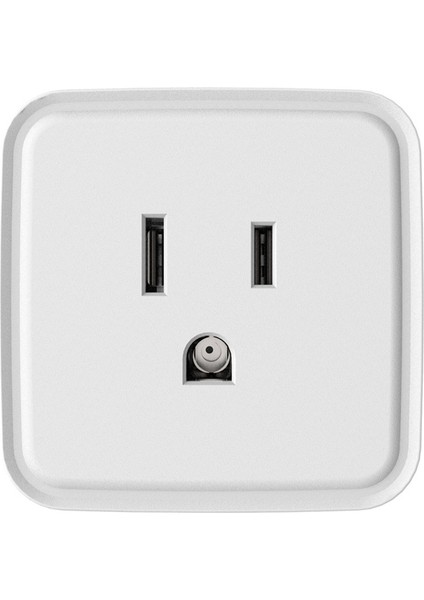Wifi Akıllı Çıkış Akıllı Güvenli Ev Güç Kontrol Soketi 2.4g Wifi Sadece Alexa ve Google Için Hub Gerekmez Us Plug