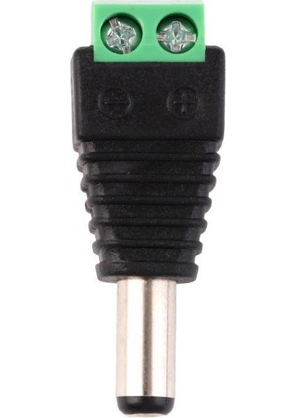 DC12V Fiş Adaptörü Konnektör Erkek 5050 3528 LED Şerit Işık Güç Kaynağı Için