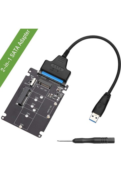 Guangdong Spirit SATA III USB Kablolu Kart Adaptörü - Siyah (Yurt Dışından)