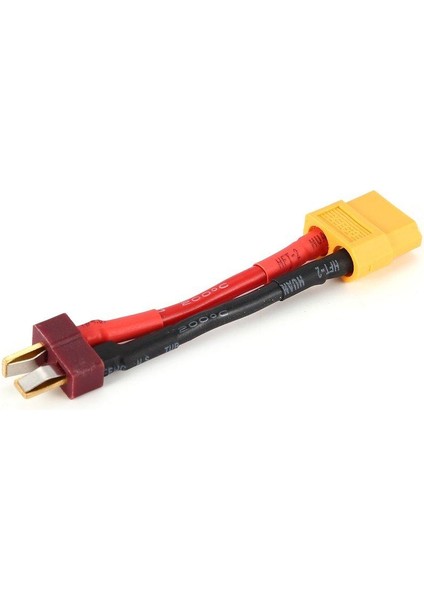 Dişi XT60 - T-Fiş Erkek (Style Deans) Pil Konnektör Adaptörü Dönüştürücü