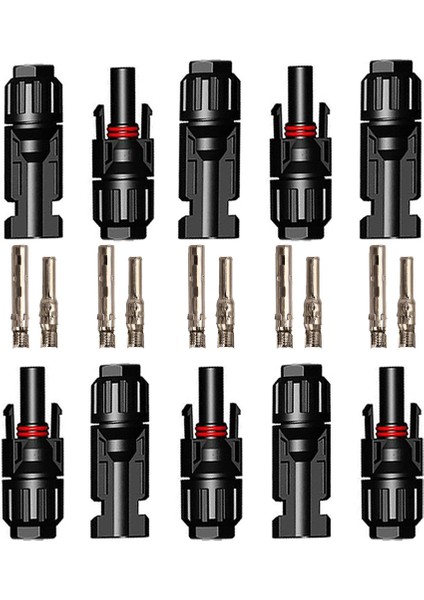 5 Takım Mc4 Konnektör Güneş Sistemi 1000V Güneş Paneli Paralel Bağlantı Mc4 Sigorta Konektörü indirimleri