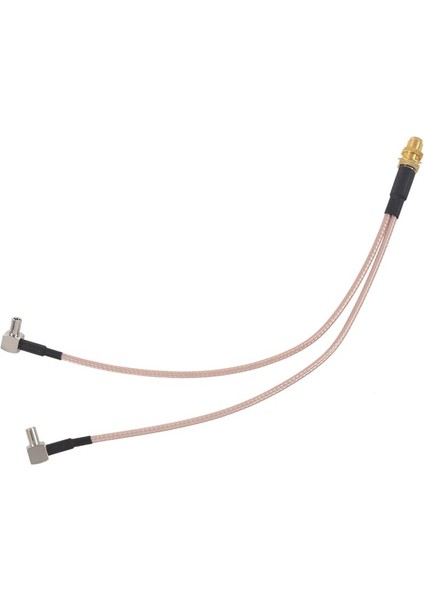 Inç Sma Dişi Y Tipi 2 x Ts9 Açı Erkek Konnektör Bölücü Birleştirici Kablo, Aurum ve Galaktik