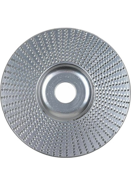 4 Inç 100X16MM Açı Öğütücü Ahşap Taşlama Tekerleği Zımpara Şekillendirme Oyma Diski - Gümüş (Yurt Dışından)