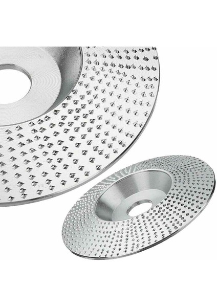 4 Inç 100X16MM Açı Öğütücü Ahşap Taşlama Tekerleği Zımpara Şekillendirme Oyma Diski - Gümüş (Yurt Dışından) fırsatları