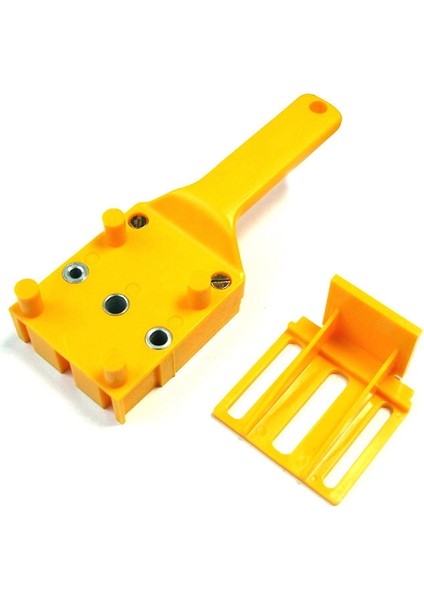 41 Adet Dübel Jig 6 8 10MM Ahşap Hss Matkap Uçları Ağaç Işleme Jig Abs Plastik Cep Delik Jig Marangozluk Için Matkap Kılavuzu Aracı