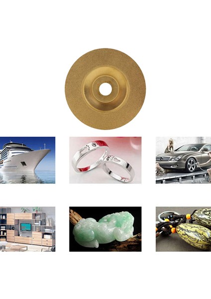 100MM Aurum Elmas Titanyum Taşlama Tekerlek Testere Dairesel Kesme Diski Freze Aracı Kalemtıraş Açı Öğütücü Aksesuarları fırsatları
