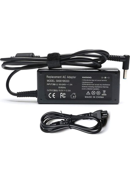 65W 19,5V 3,33AADAPTÖR Şarj Cihazıhp Probook 640 G2 650 G2 430 G3 450 G3 440 G3 Dizüstü Bilgisayar Için-Abd Fişi