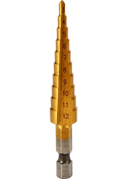 Brüt Metal Havşa Basamaklı Matkaplar Titanyum Uç Deliği Boyutu 3-12 mm BI106 fiyatları