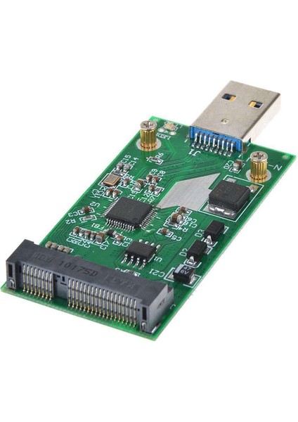 USB 3.0 - Mini Pcie Msata SSD Harici Msata - USB 3.0 SSD Dönüştürücü Adaptör fiyatları