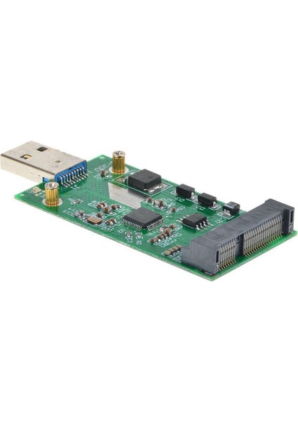 USB 3.0 - Mini Pcie Msata SSD Harici Msata - USB 3.0 SSD Dönüştürücü Adaptör fırsatları