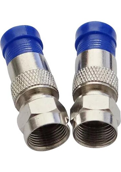 Rg6 Kompanzasyon Konnektörü Koaksiyel Kablo F Kompanzasyon Konnektörü fiyatları