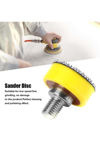 Pnömatik Öğütücü Disk Taşlama Makinesi Parlatma Zımpara Kağıdı Cila Ped Plaka Aracı Taşlama Makinesi modelleri