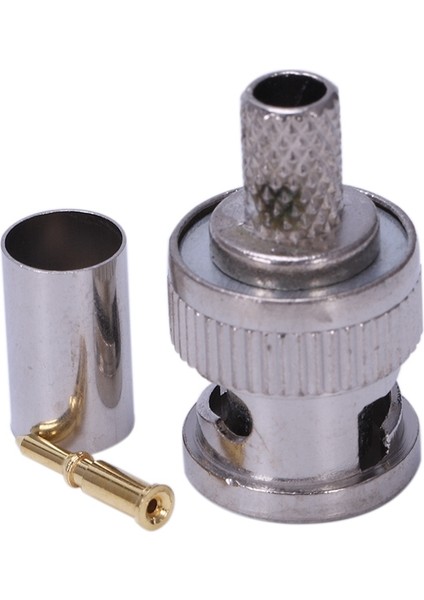 10 Adet Bnc Erkek RG59 Koaksiyel Konnektör Adaptörü ve 10 Adet Bnc Dişi Cctv RG59 Koaksiyel Kablo Konnektör Adaptörü modelleri