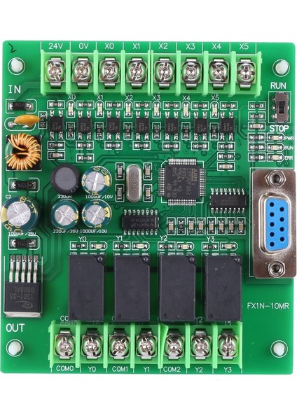 Plc FX1N-10MR Endüstriyel Kontrol Panosu Plc Akıllı Ev Kontrol Cihazı Programlanabilir modelleri