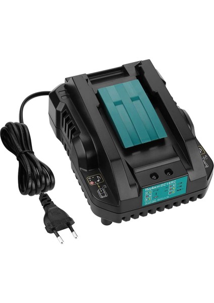 Makita 14.4V-18V BL1830 Için 14.4V-18V 4A Yedek Şarj Cihazı& DC18RA DC18RC DC18SF Şarj Cihazı Ab Fişi