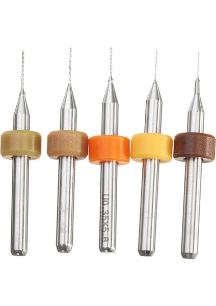 【esnek Tedarik】 Drillpro 50 Adet Tungsten Karbür Mikro Matkap Uçları Seti Gravür Aletleri Içindevre Kartı
