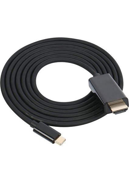 Tipi Usb-C - HDMI Kablosu 6ft USB 3.1 (Thunderbolt 3 Uyumlu)(Yurt Dışından)