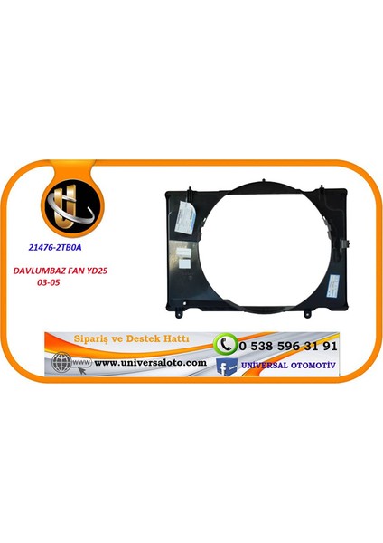 Davlumbaz Fan Yd25 03-05