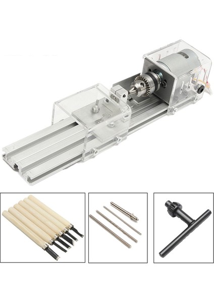 Guangdong Spirit 100W Cnc Mini Torna Tezgahları Diy Wooorking Ahşap Torna Freze Makineleri Taşlama Parlatma Boncukları Matkap Döner Alet Seti Kiti Ab Tak (Yurt Dışından)