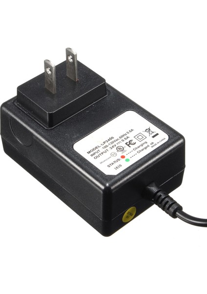 Yeni Araç Dc 24V 0.6A 3-Prong Pil Şarj Cihazı Razor E100 E125 E500S PR200 Scooter Için indirimleri