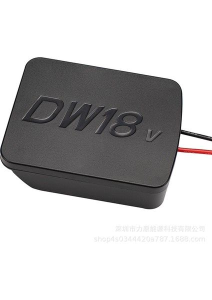 DW18V Konnektör Dewei 14.4-20V Lityum Için Uygundurkaynak Dönüşüm Dıy Kablo Çıkış Adaptörü B