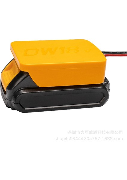 DW18V Konnektör Dewei 14.4-20V Lityum Için Uygundurkaynak Dönüşüm Dıy Kablo Çıkış Adaptörü B fiyatları