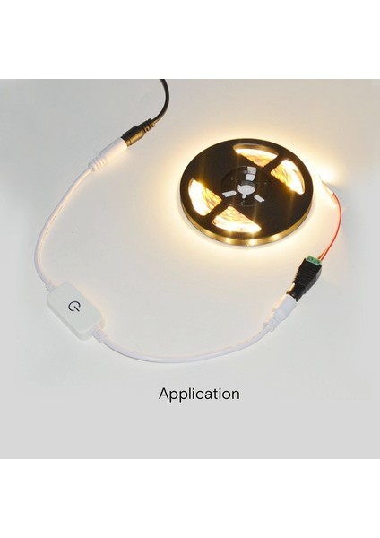 Iletişim Dimmer Anahtarı, Mutfak/yatak Odası Için LED Şerit Işık Anahtarı Dc 12V Kontak Kontrol Lambası Arka Plan Dekoratif modelleri