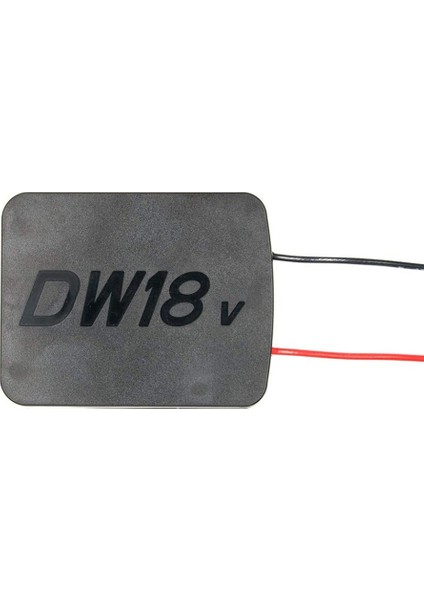 DW18V Konnektör Dewei 14.4-20V Lityum Için Uygundurkaynak Dönüşüm Dıy Kablo Çıkış Adaptörü B modelleri