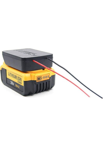 DW18V Konnektör Dewei 14.4-20V Lityum Için Uygundurkaynak Dönüşüm Dıy Kablo Çıkış Adaptörü B fırsatları