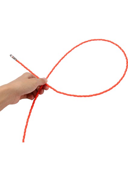 Aracı 5mm 15M Profesyonel Kablo Itmeli Çektirme Rodder Makarası Conduit Yılan Balık Teli Tel(Yurt Dışından) fırsatları