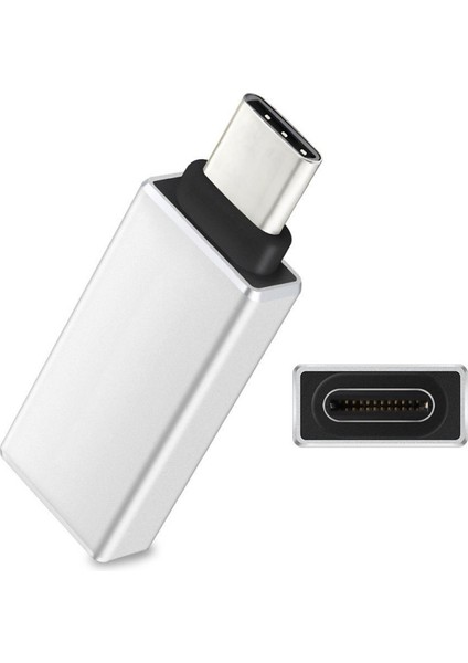 Yüksek Hızlı Mikro-Usb 3.1 Tip C Tip A Erkek Konnektör Otg'li Standart USB 3.0 Dişi Adaptör Apple MacBook 30.48 cm Için Yeni fiyatları