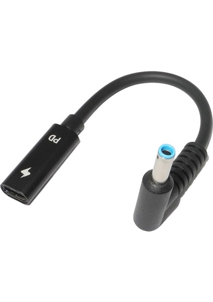 USB Tip C Dişi - HP4506 Erkek 90 ° Adaptör Kablosu 4.5x3.0mm Fiş Dc Güç Dönüştürücü Hp Için Pd Sensör Çipli fiyatları