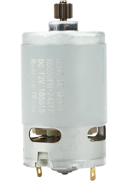 Elektrikli Matkap Makinesi Alet Aksesuarları Için Endüstriyel Tek Hız 9 Diş Dişli Dc Motor fiyatları