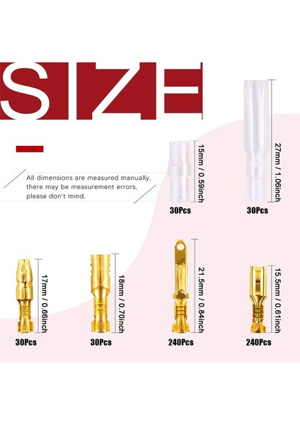 700 Adet 2.8mm 2 3 4 6 9 Pin Sıkma Elektrik Teli Terminalleri Konnektörü ve 30 Takım 4mm Araba Motosiklet Terminal Konnektörleri