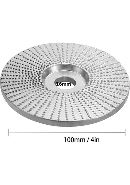 Açılı Taşlama Diski Taşlama Şekil Diski Ahşap Çelik Taşlama Taşı Oyma Taşlama Diski Galaktik 100 X16 mm(Yurt Dışından)