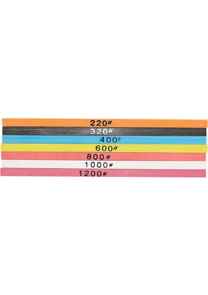 7 Adet Parlatma Seramik Elyaf Taş 1004 Farklı Irmik Alıştırma 100X4X1MM fiyatları
