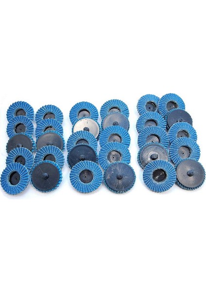 50MM 2 Inç Flap Disk Zımpara Diski Rolor Rulo Kilidi Için Zımpara Aletleri Parlatma Uyar Metal Demir Pas Kaldırma Taşlama Tekerleği