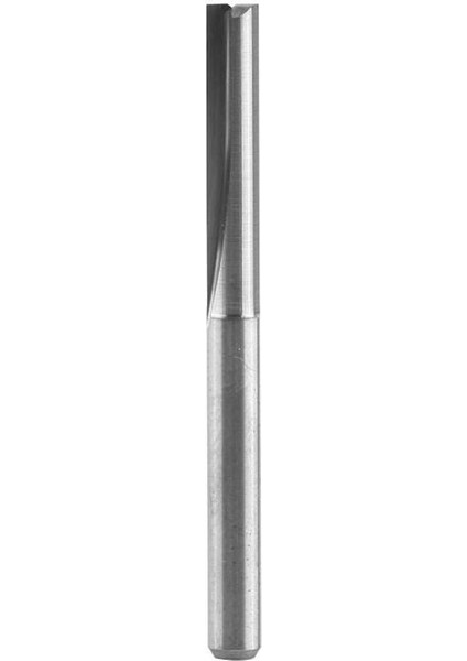 10 Adet 3.175MM Freze Cnc Freze Kesici Takımlar Çift Düz Flüt