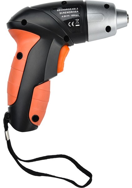 Pratik Pro 24PC 4.8V Elektrikli Şarj Edilebilir Hücreli Mobil Tornavida Matkap Seti Uçları(Yurt Dışından)