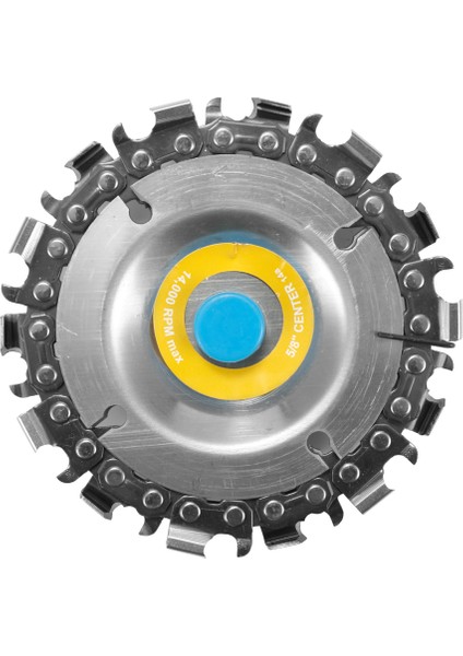 Peri Hikayesi 4 Inç 14 Diş Öğütücü Zincir Diski 16MM Arbor Ahşap Oyma Diski 100/115 Açı Öğütücüler Için