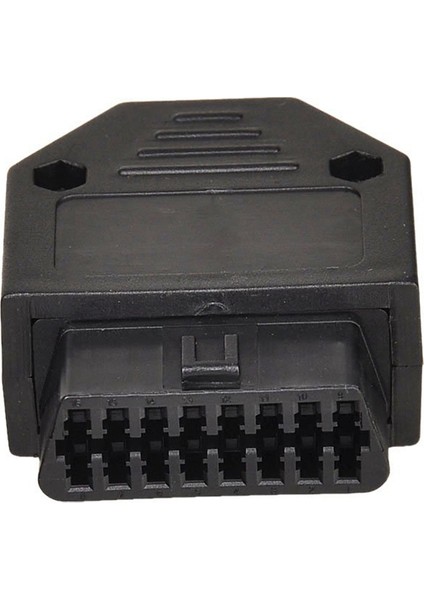 Obd2 OBD16 Pn Konnektör Soketi Dagnostc Alet Adaptörü Obd Konnektörü + Muhafazalar + Terminal + Vidalar