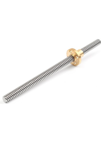 Purism Paslanmaz Çelik 8mm T8X2 Kurşun Vida Dişli Çubuk Trapez Acme Step [150MM]