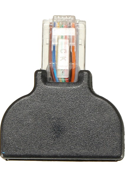Aracı Ethernet RJ45 Erkek 8 Pinli Av Terminali Vidalı Adaptör Dönüştürücü Bloğu Cctv Kiti