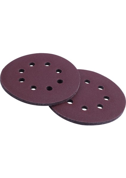 50 Adet 125MM Yörünge Zımpara Zımpara Diskleri 40,60,80,100,120G Kum Zımpara Yeni(Yurt Dışından)