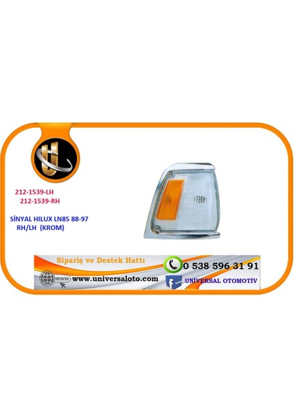 Sinyal Hılux Ln85 88-97 Lh (Krom)