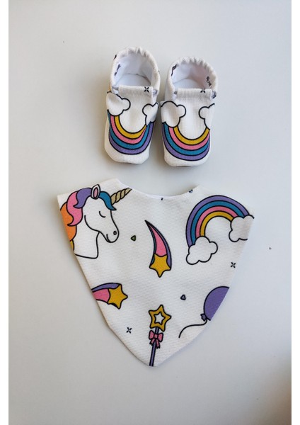 Işıkpatik Kaydırmaz Tabanlı Patik-Önlük Takım