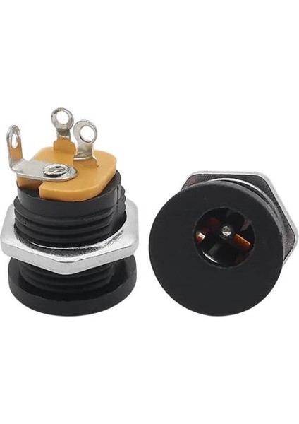 Dc Jak 2.0mm Somunlu (Dişi Adaptör)