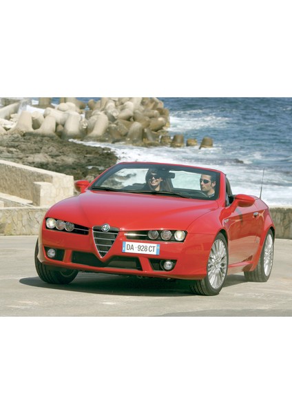 Alfa Romeo Spider 2006-2010 Ön Cam Sileceği Silecek Silgi Silgeç Takımı Seti 58*45CM